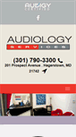 Mobile Screenshot of hagerstownaudiology.com