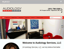 Tablet Screenshot of hagerstownaudiology.com